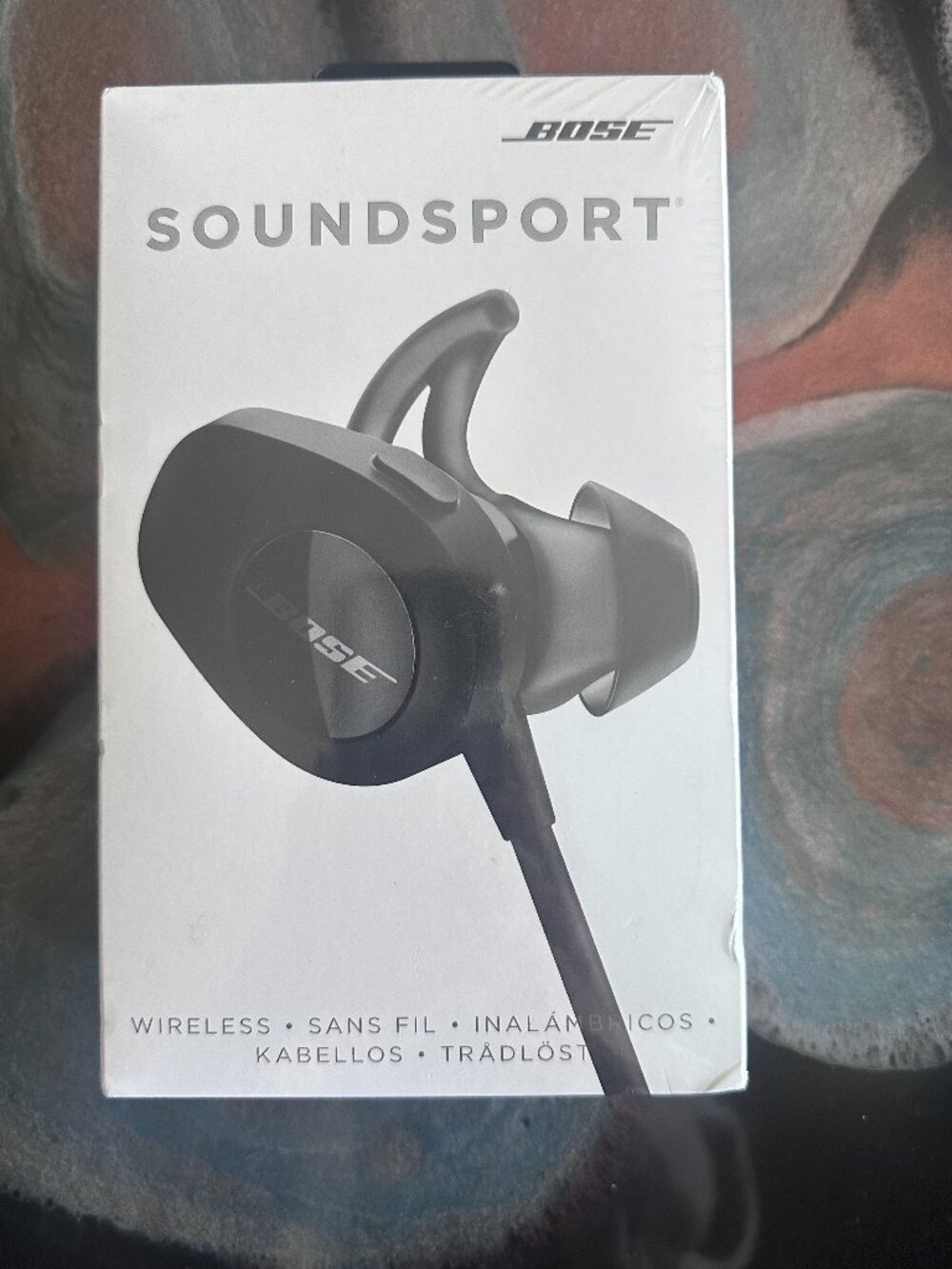 Bose SoundSport Wireless Earbuds (Sweatproof Bluetooth Headphones) Black NEW